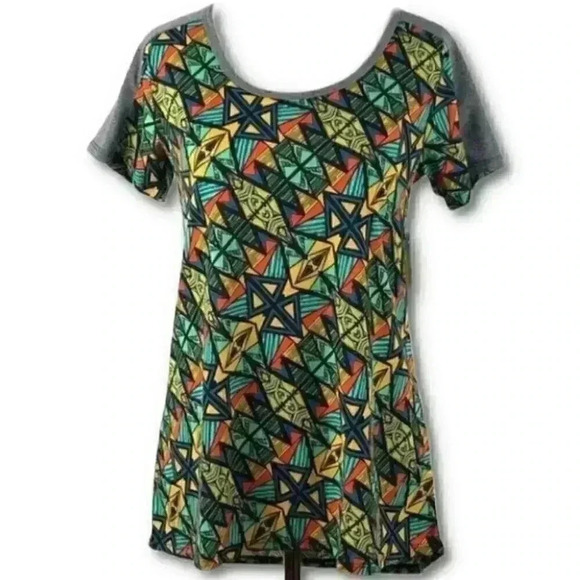 Lularoe Classic T top XXS 00-0 tunic geometric - Picture 1 of 11